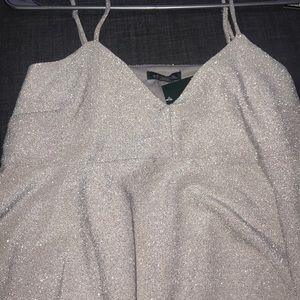 NWT Wilde Fable Sparkly Flowy Tank